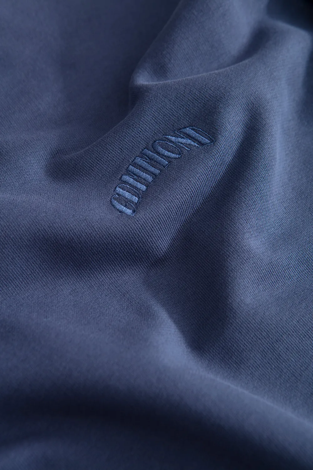 Edmmond Studios Core Logo Crewneck sweat bleu foncé 450gr
