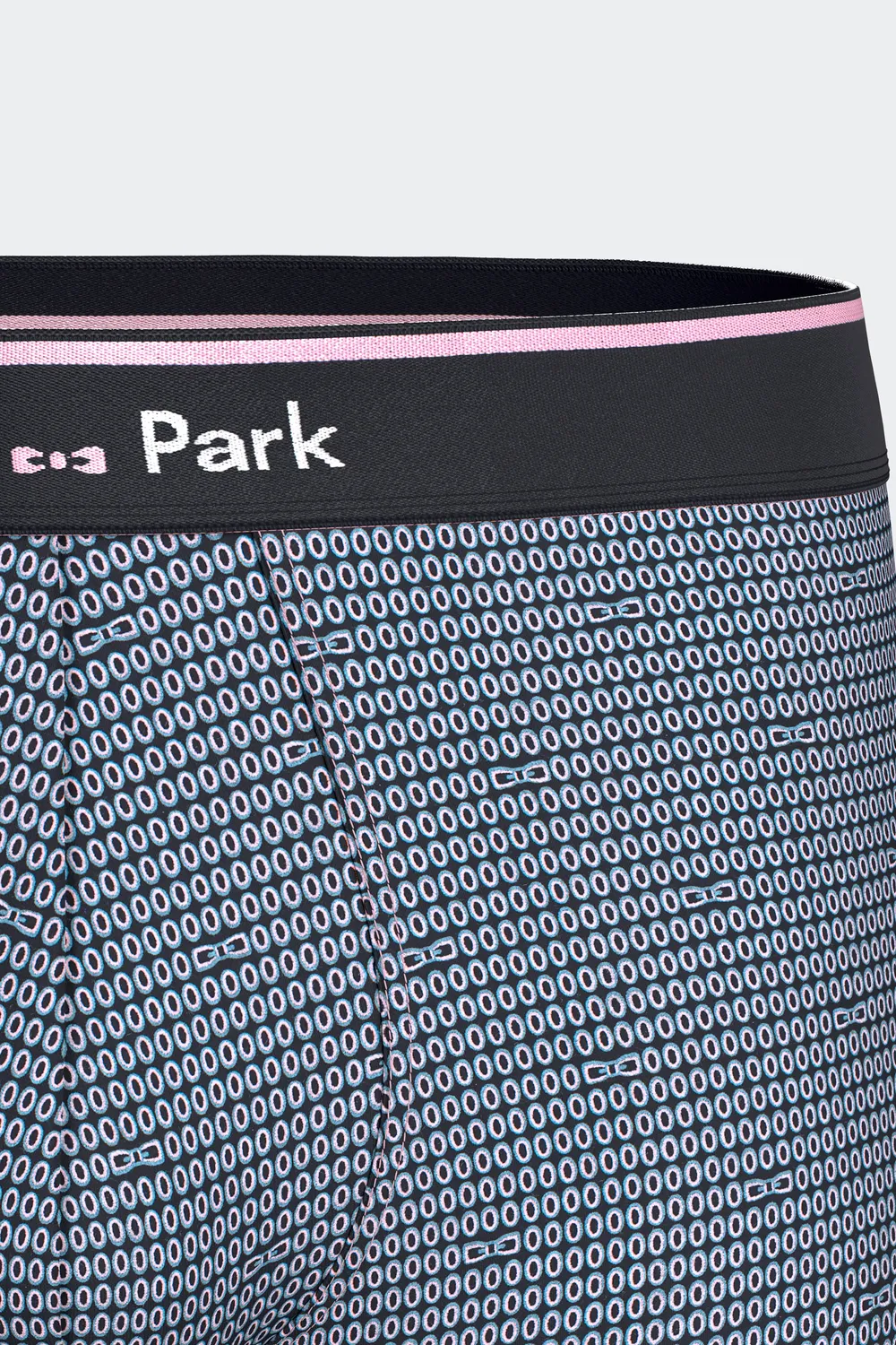 Eden Park lot 2 boxers coton stretch homme bleu imprimé