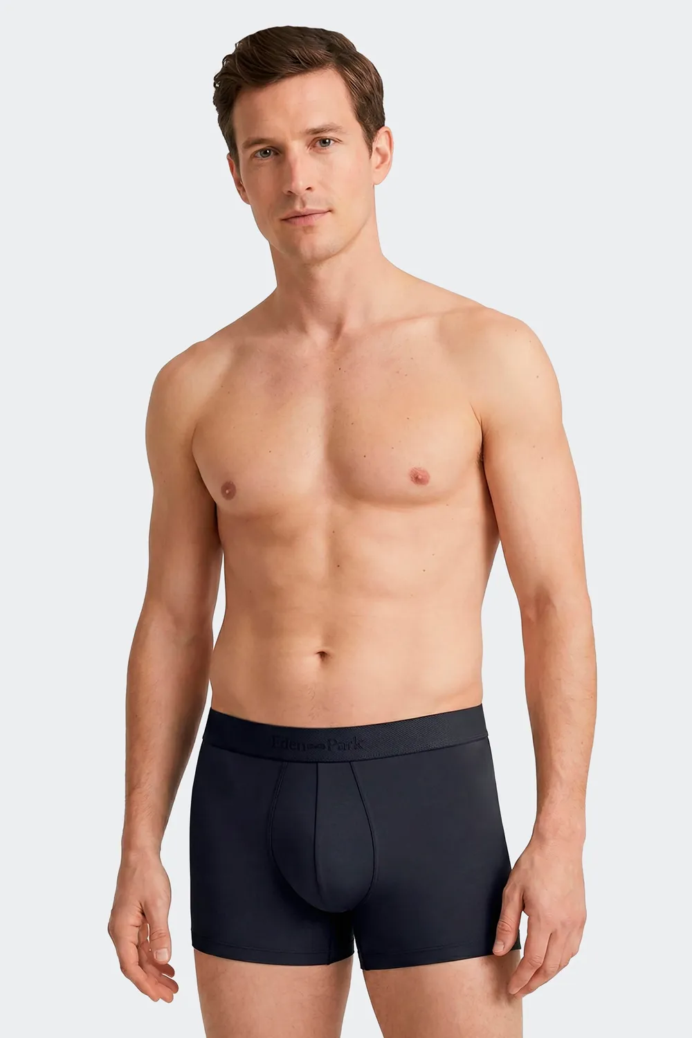 Eden Park lot 2 boxers coton stretch marine homme