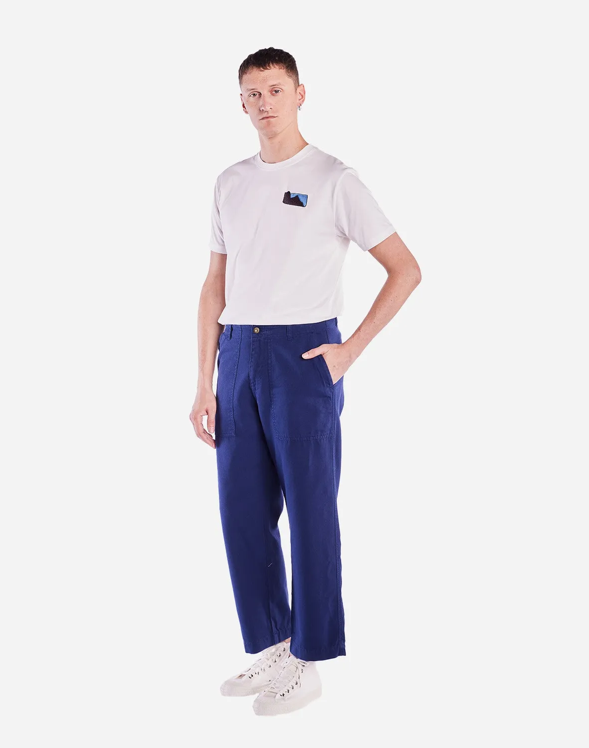 OLOW Gamal pantalon outremer coton bio
