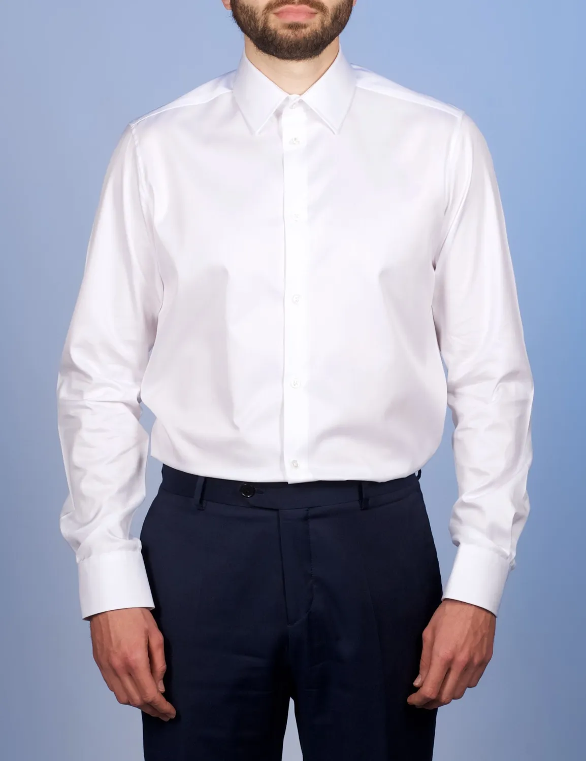 La Chemise Française Elysée chemise twill blanche