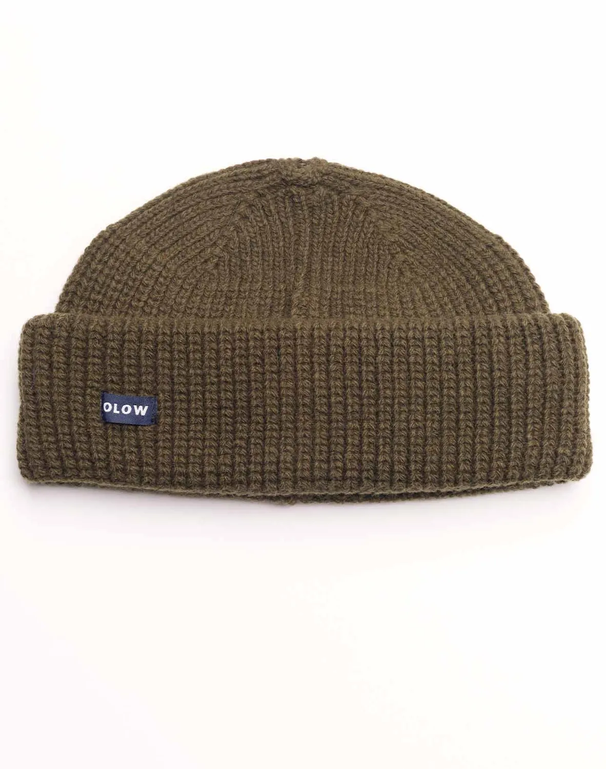 OLOW Laban bonnet kaki laine mérinos