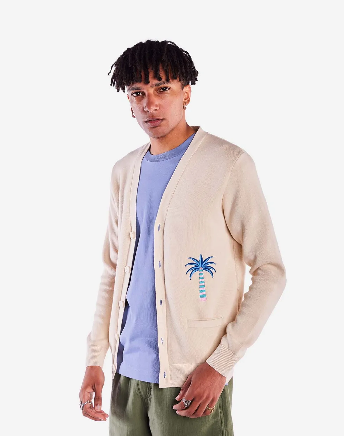 OLOW Cartago cardigan écru coton bio