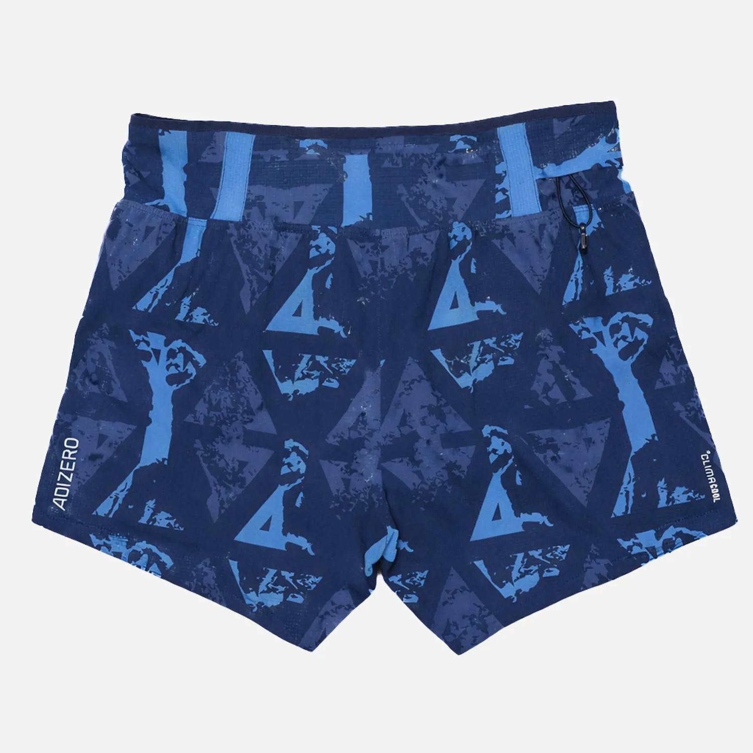 Labrum Adizero short running bleu marine poche gel