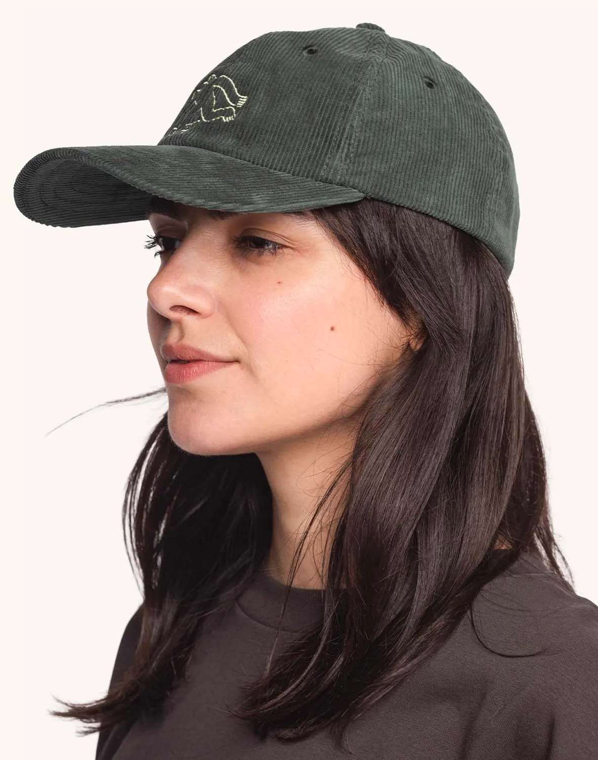 OLOW Cruising casquette vert mélèze velours