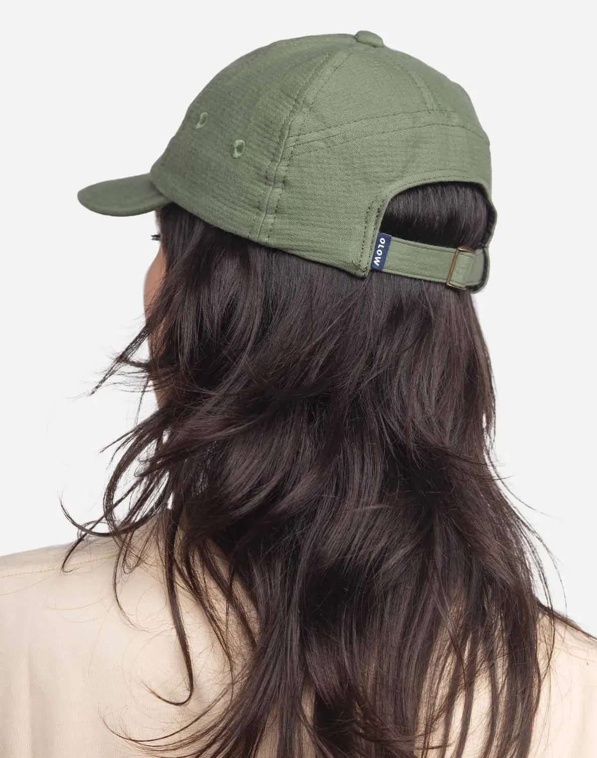OLOW Creative Life casquette kaki coton