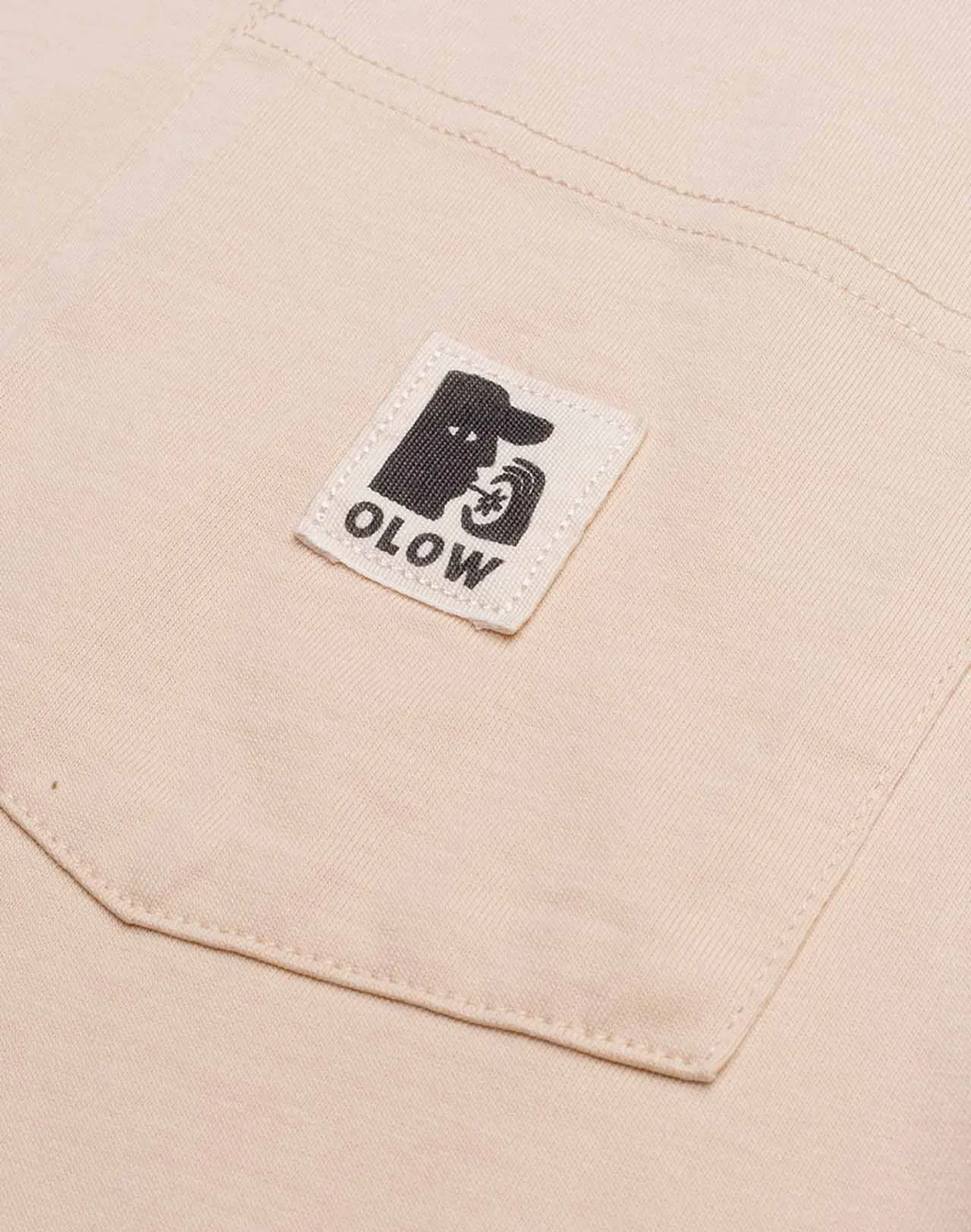 OLOW Japo t-shirt crème coton bio 200gr