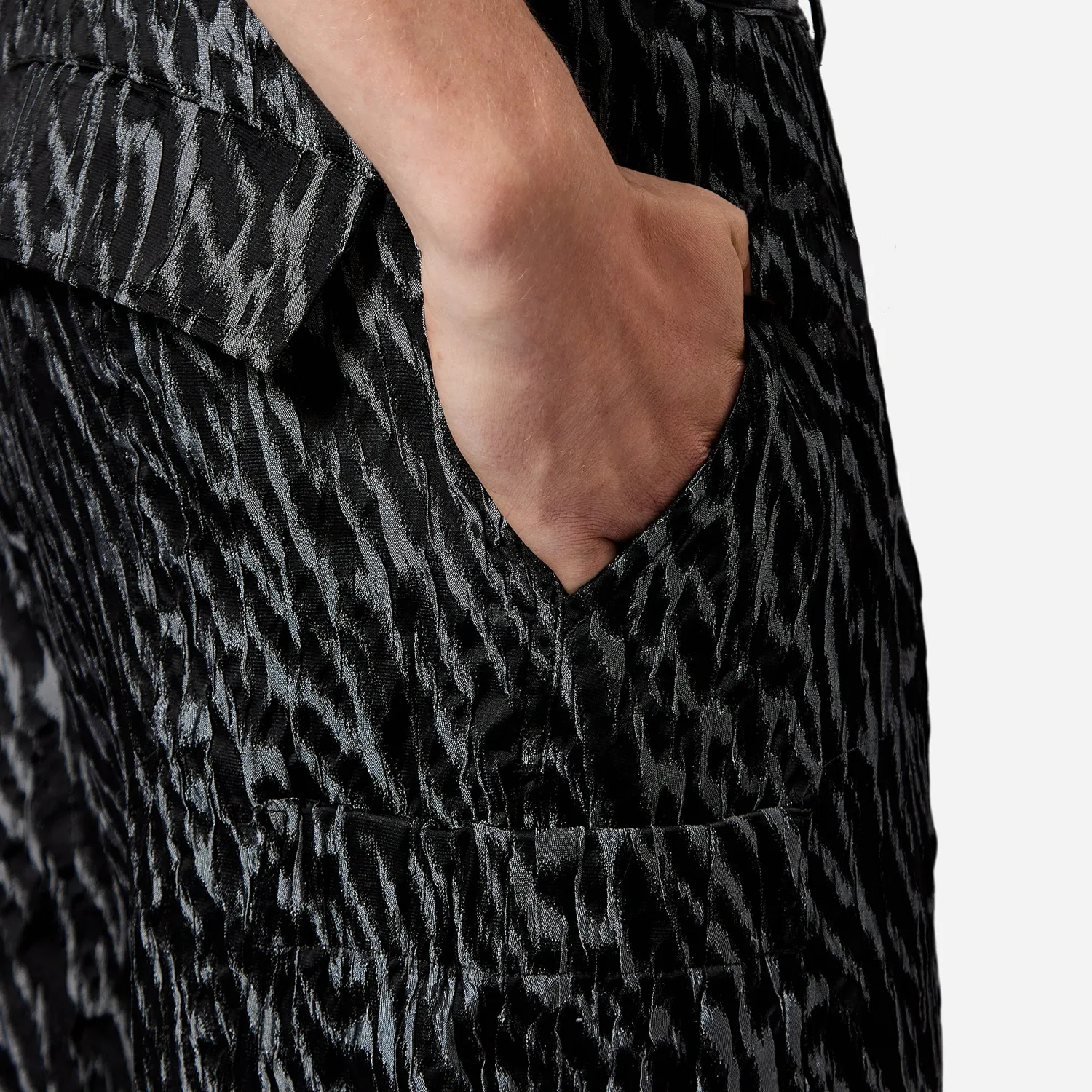 Labrum Black Label Black Silver Cargo pantalon cargo noir
