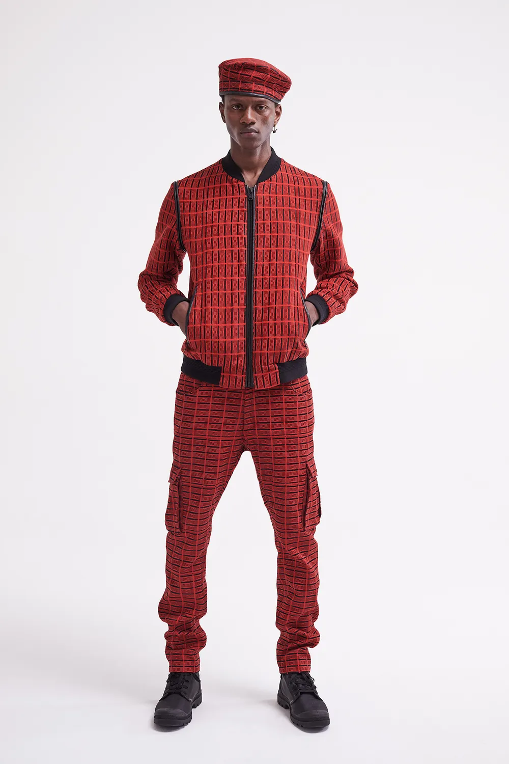 French Deal Essentiel veste pagne Baoulé soie