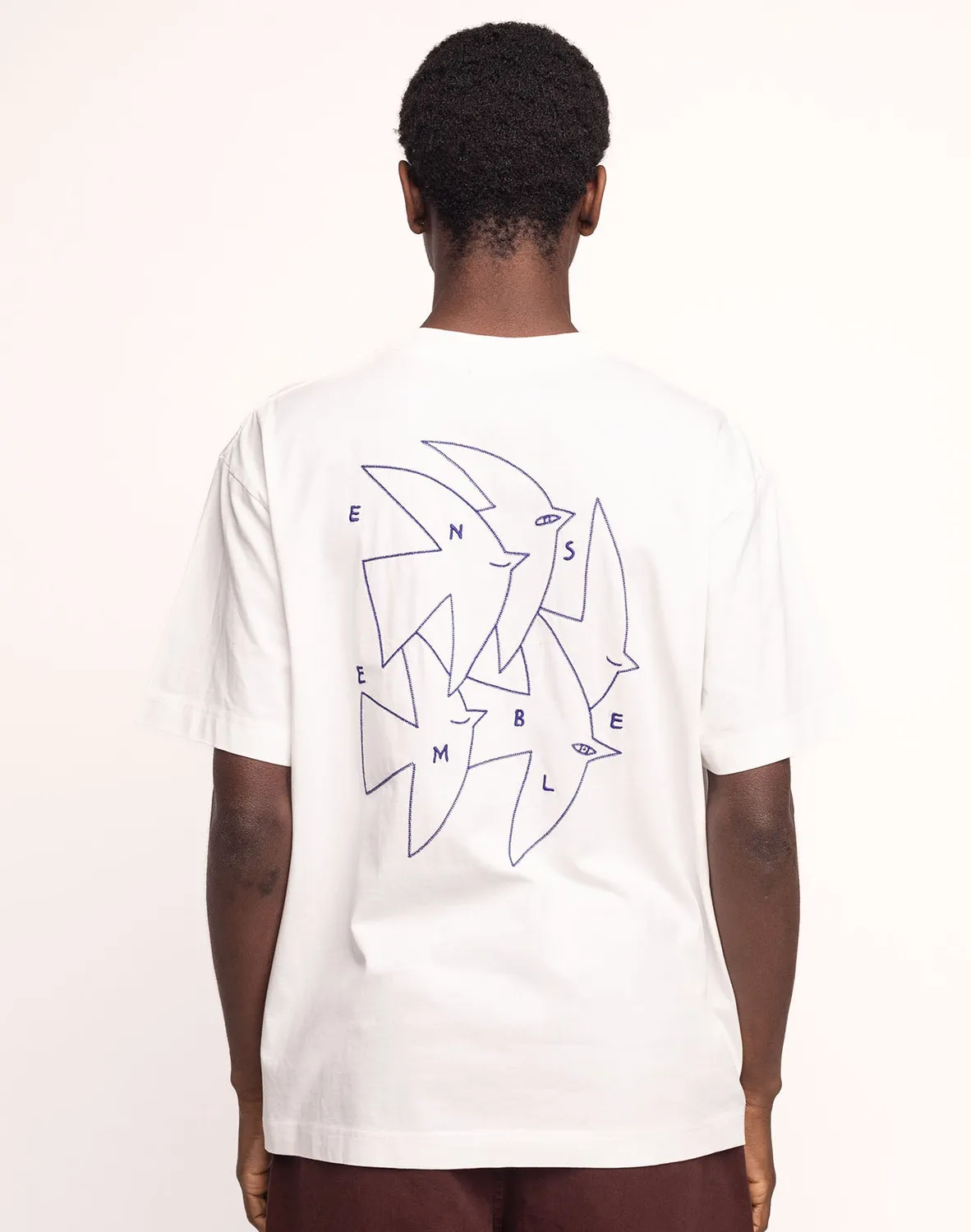 OLOW Ensemble t-shirt écru coton bio
