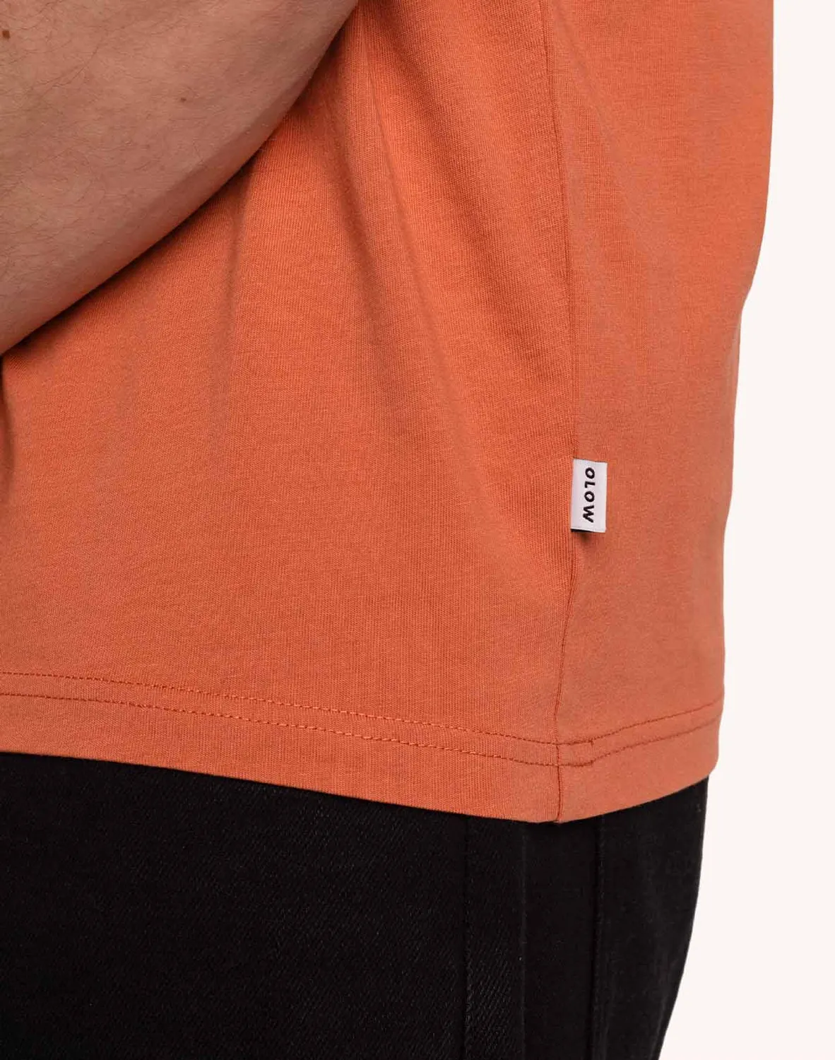 OLOW Basico t-shirt mandarine coton bio