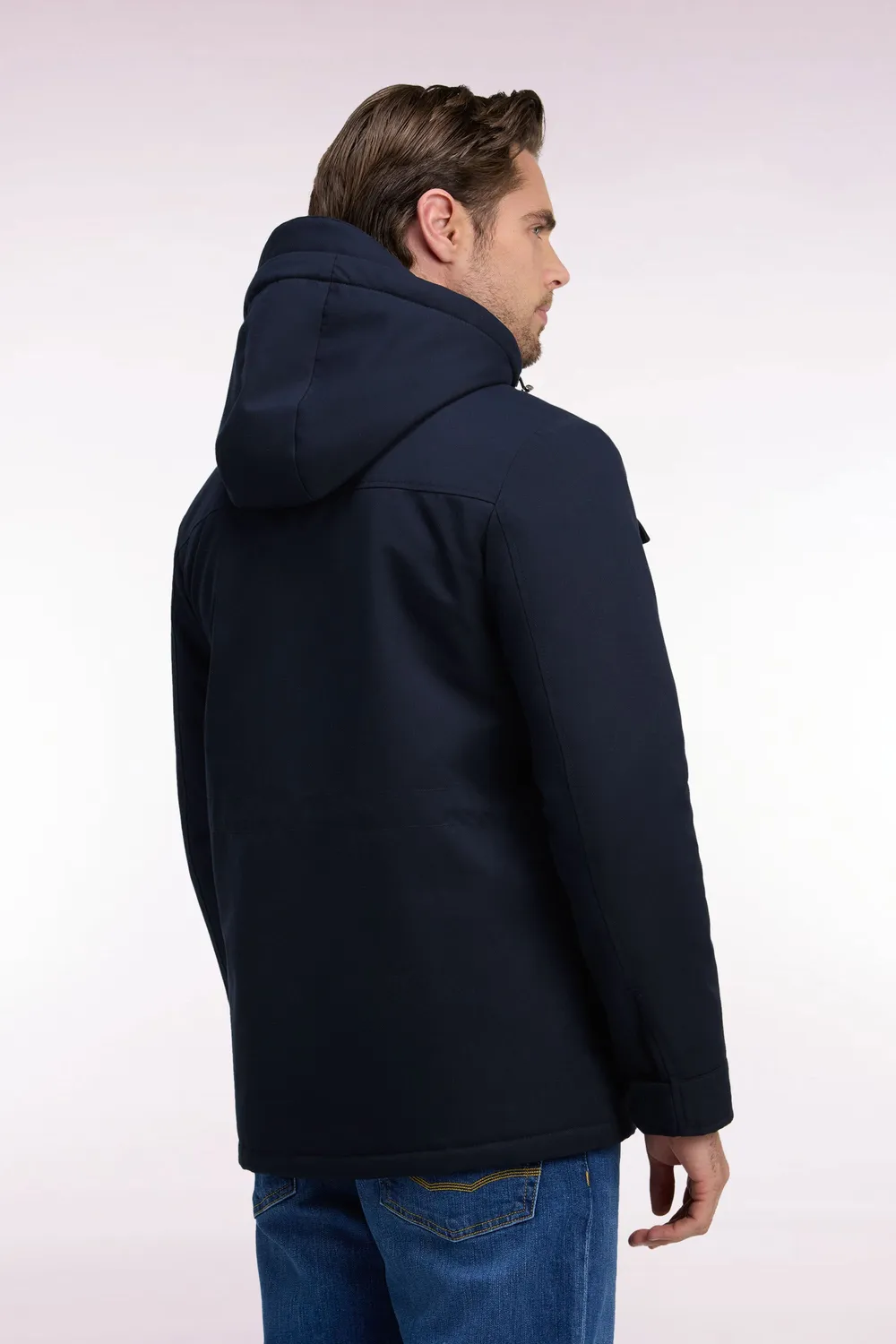 Eden Park Legend Rugby parka saharienne marine nylon