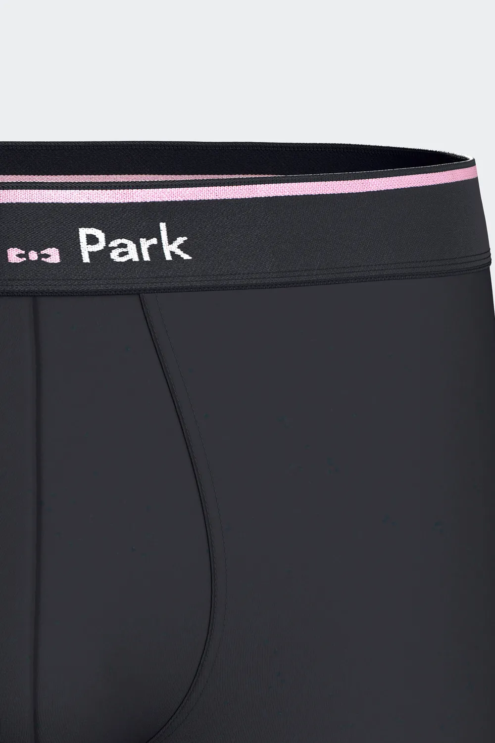 Eden Park Lot 2 boxers coton stretch marine et rose