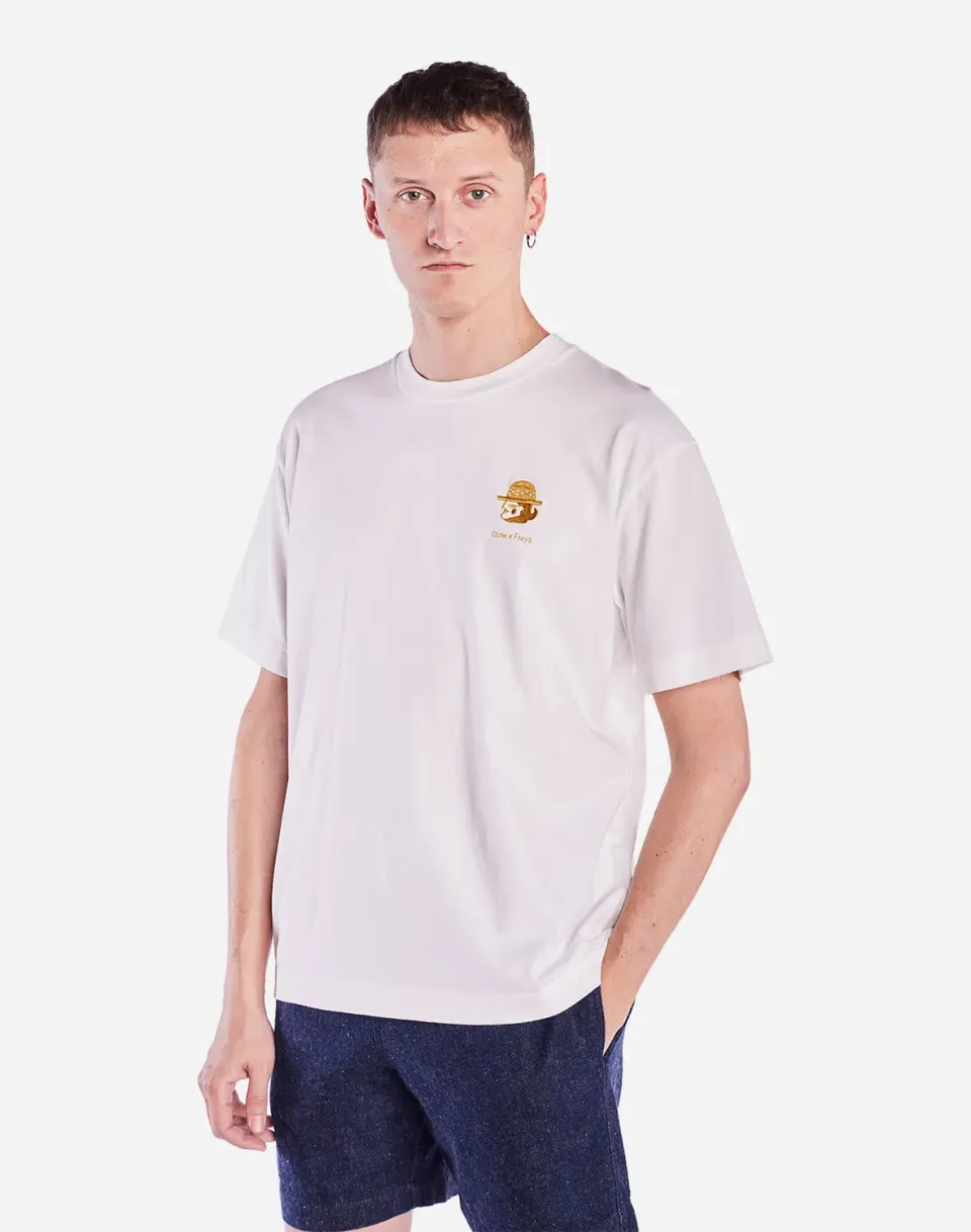 OLOW Sabanero t-shirt ample écru coton