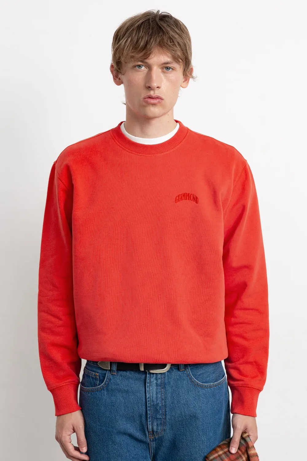 Edmmond Studios Core Logo sweat homme rouge 450g