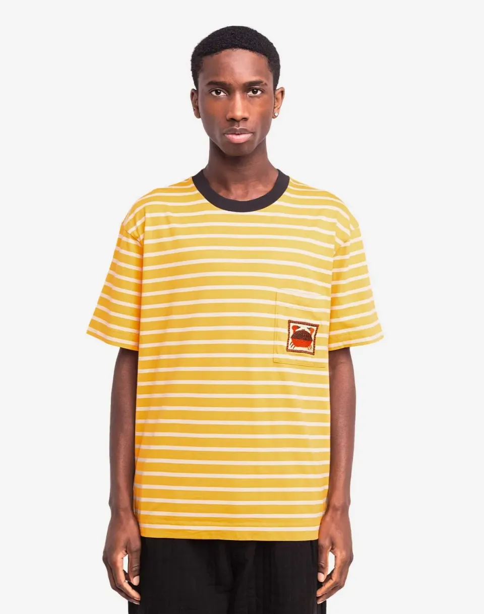 OLOW Tourteau t-shirt ample rayé marinière
