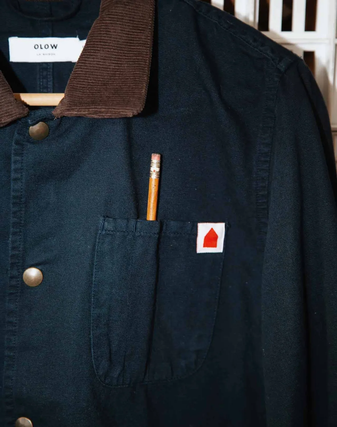OLOW La Maison veste de travail canvas coton bio