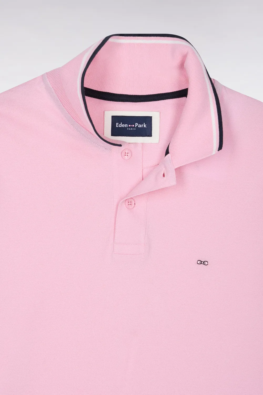 Eden Park Legend Rugby H26MAIPC0006 polo rose piqué