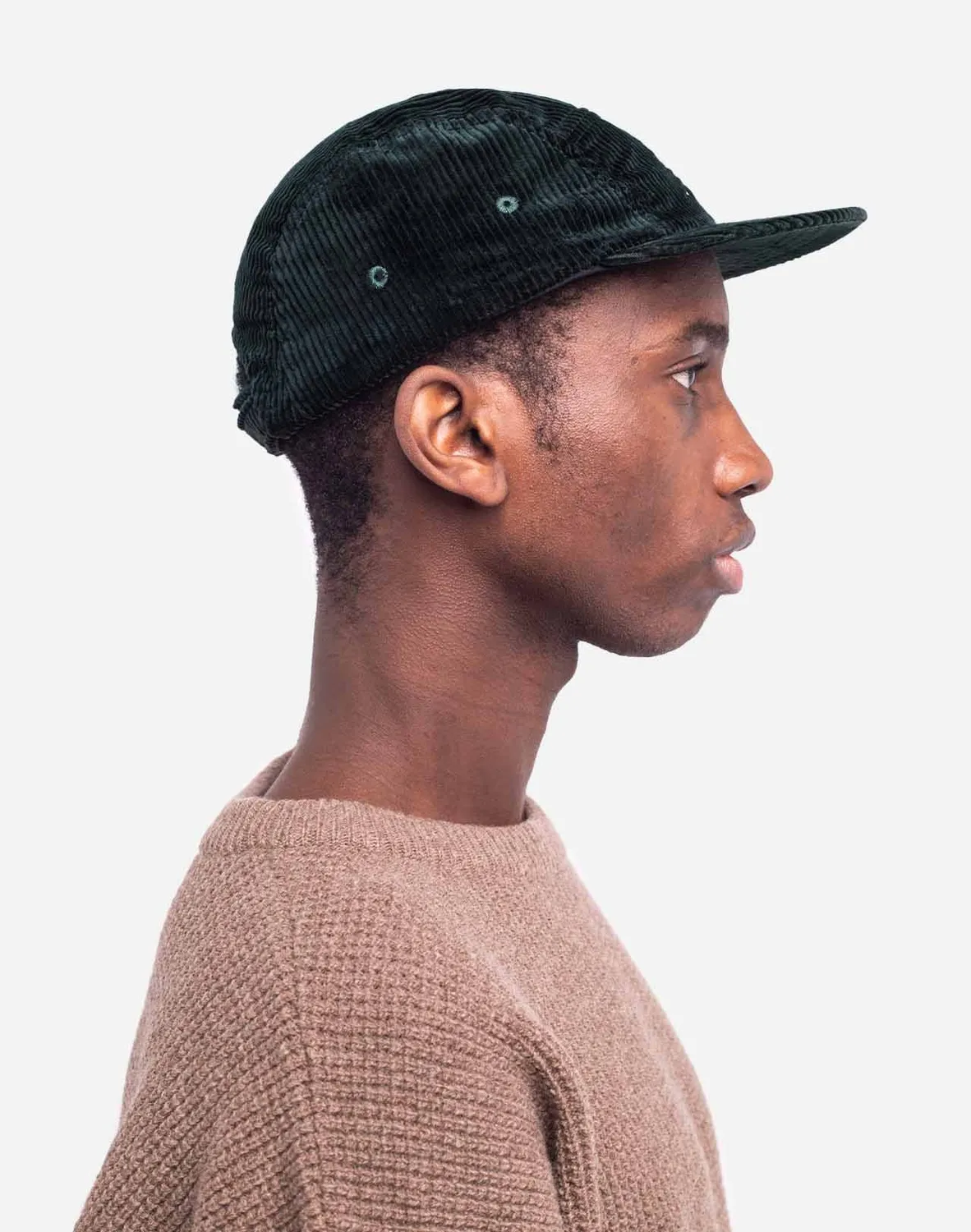 OLOW Joy casquette five panel vert foncé velours