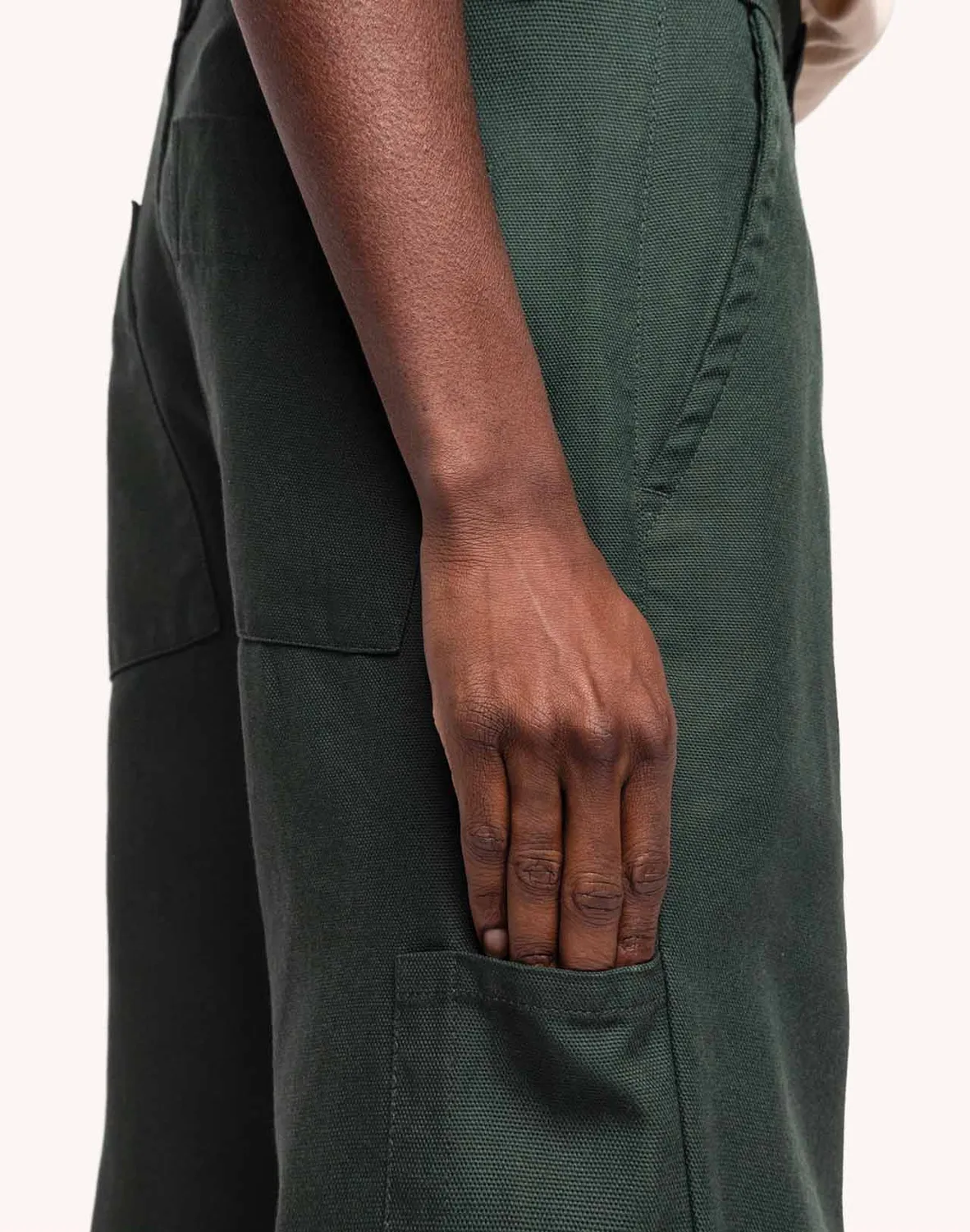 OLOW Chuck pantalon vert mélèze workwear 390 g