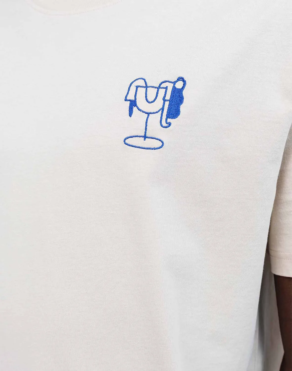 OLOW Ivresse t-shirt coton bio crème brodé