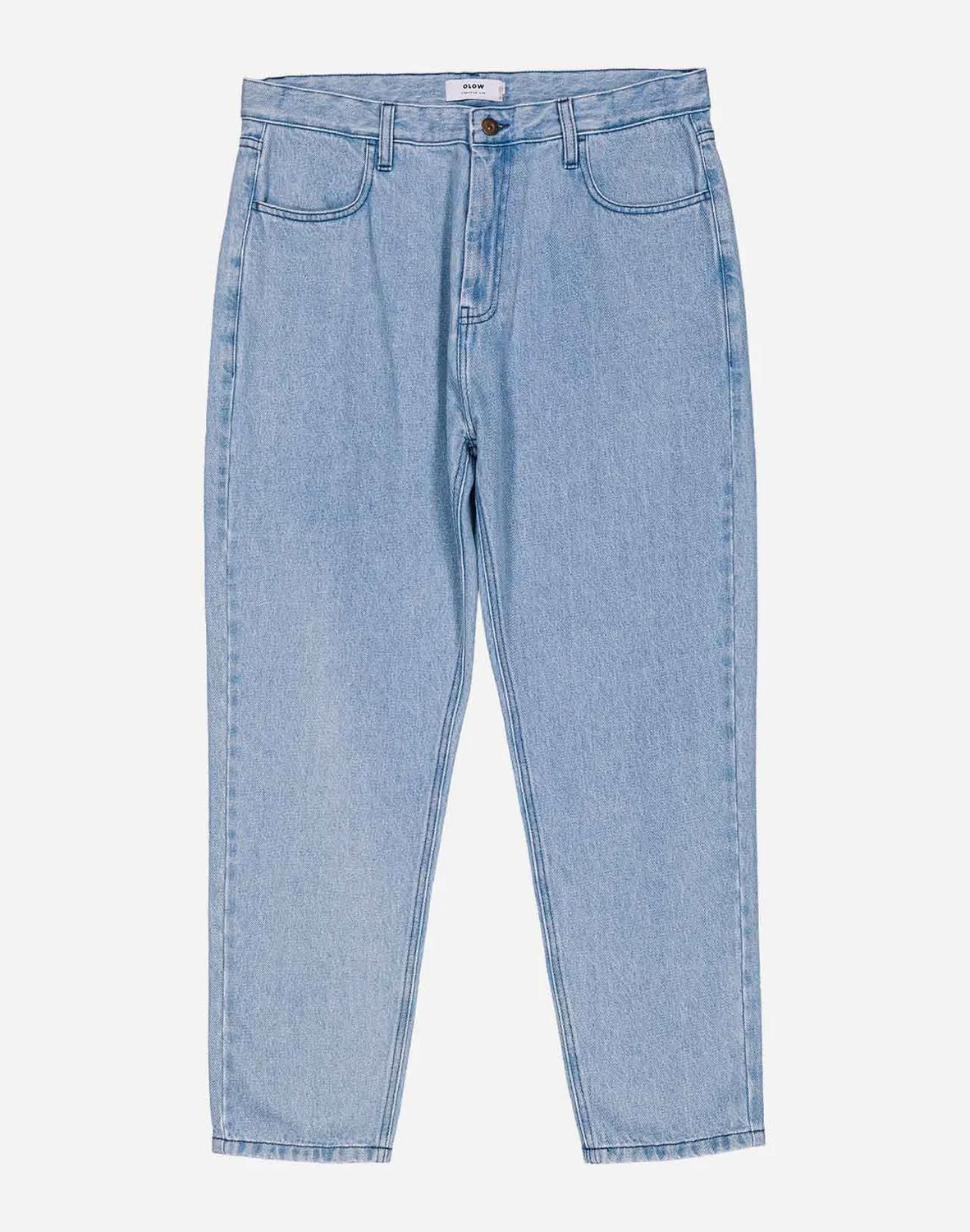 Olow Jacquot pantalon denim clair coupe droite