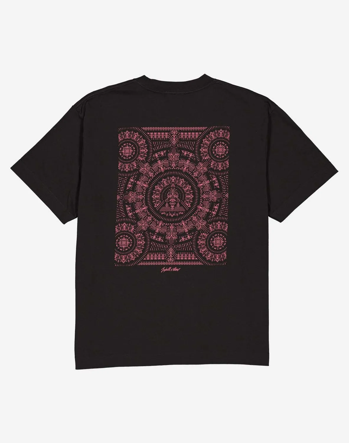 OLOW Gaya t-shirt ample noir carbone coton bio