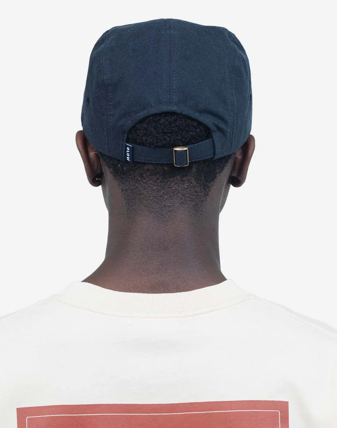 OLOW Five Panel Jazzy casquette bleu nuit bio