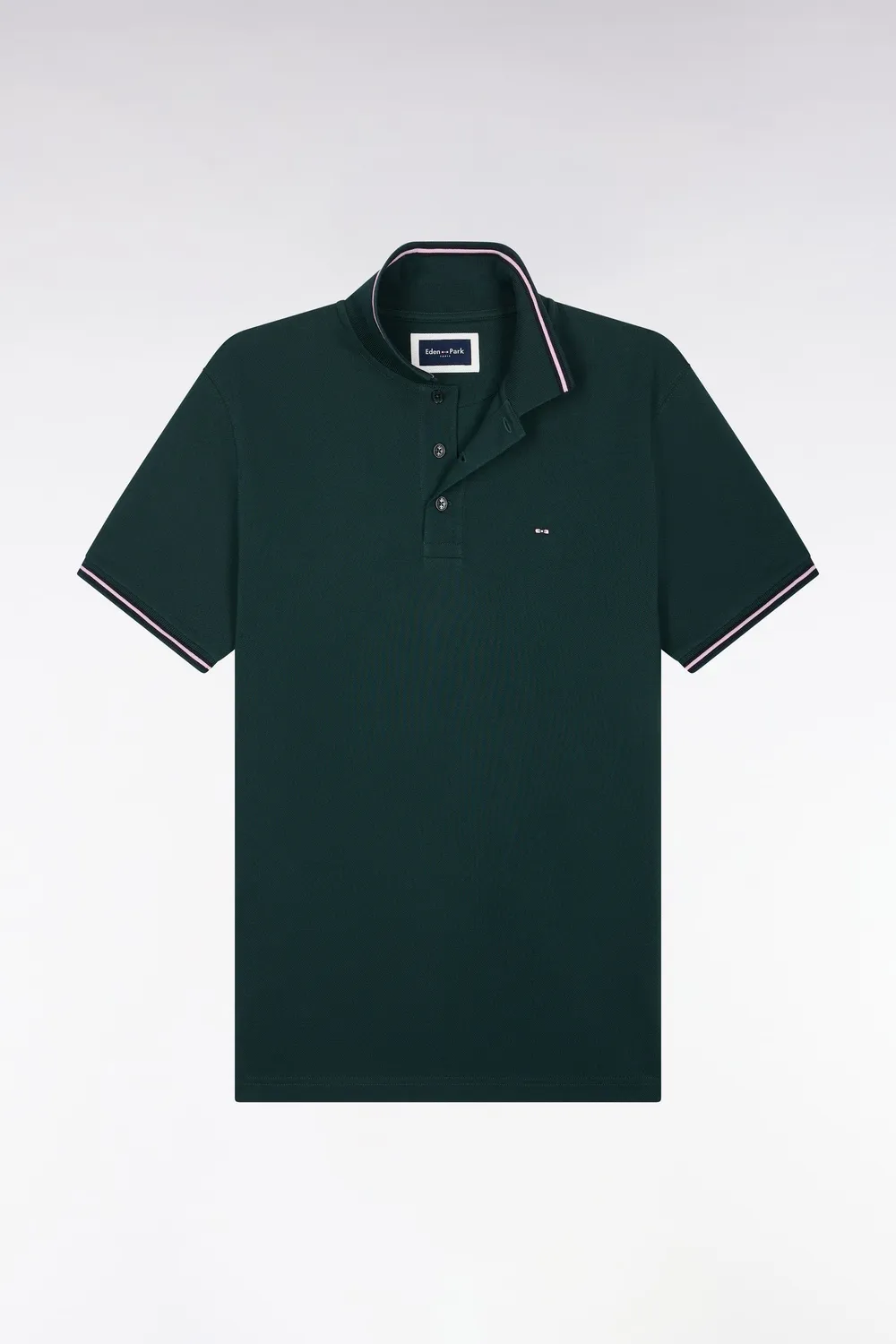Eden Park Legend Rugby polo piqué vert foncé