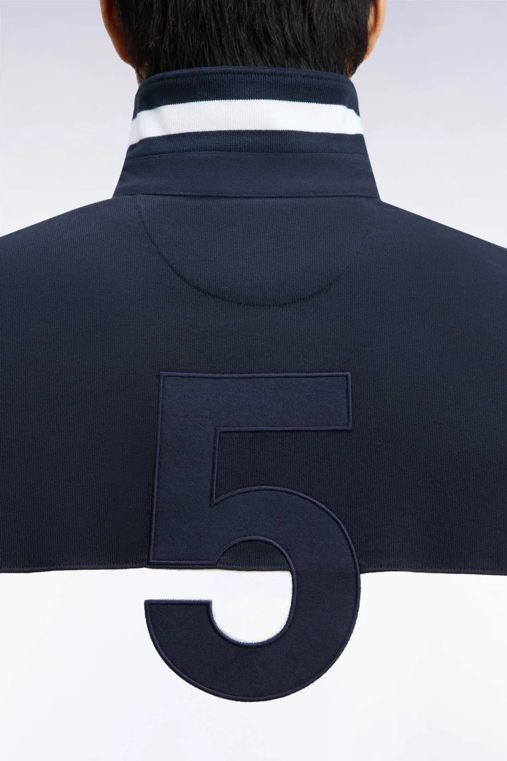 Eden Park Show Bizz maillot rugby marine jersey coton