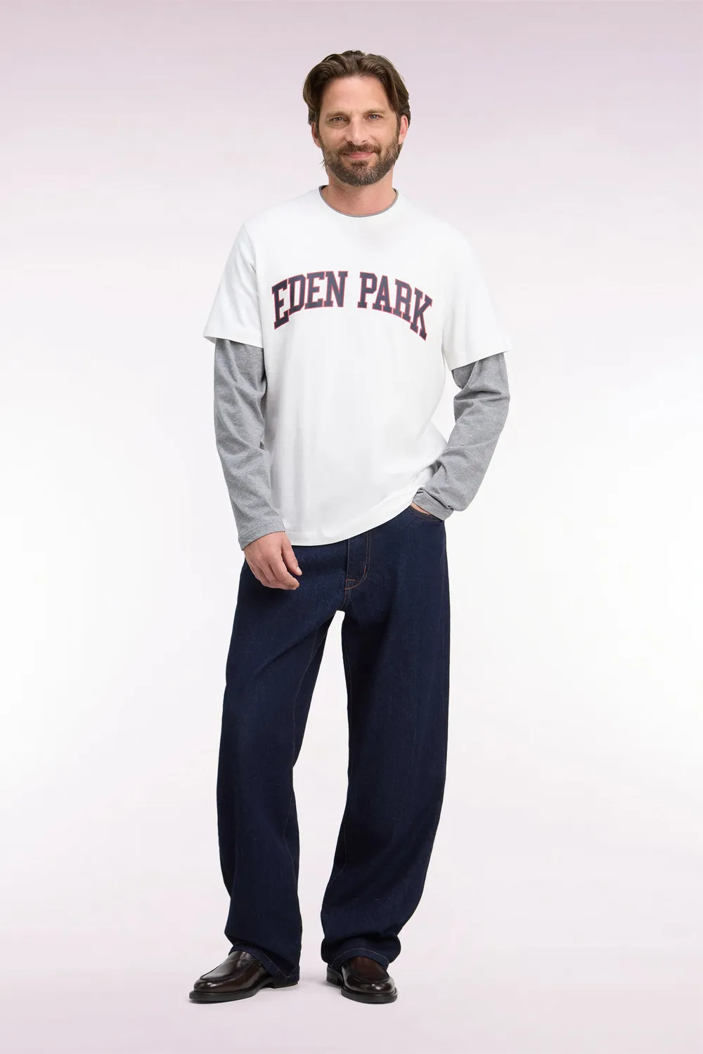 Eden Park College jean regular brut bleu coupe regular