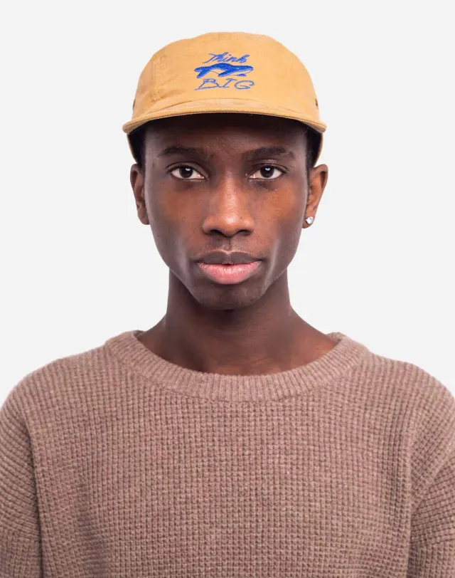 OLOW Think Big casquette 5 pans ocre bio