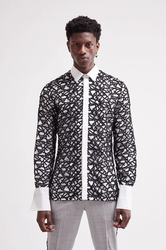 French Deal O'Tentick chemise coton homme