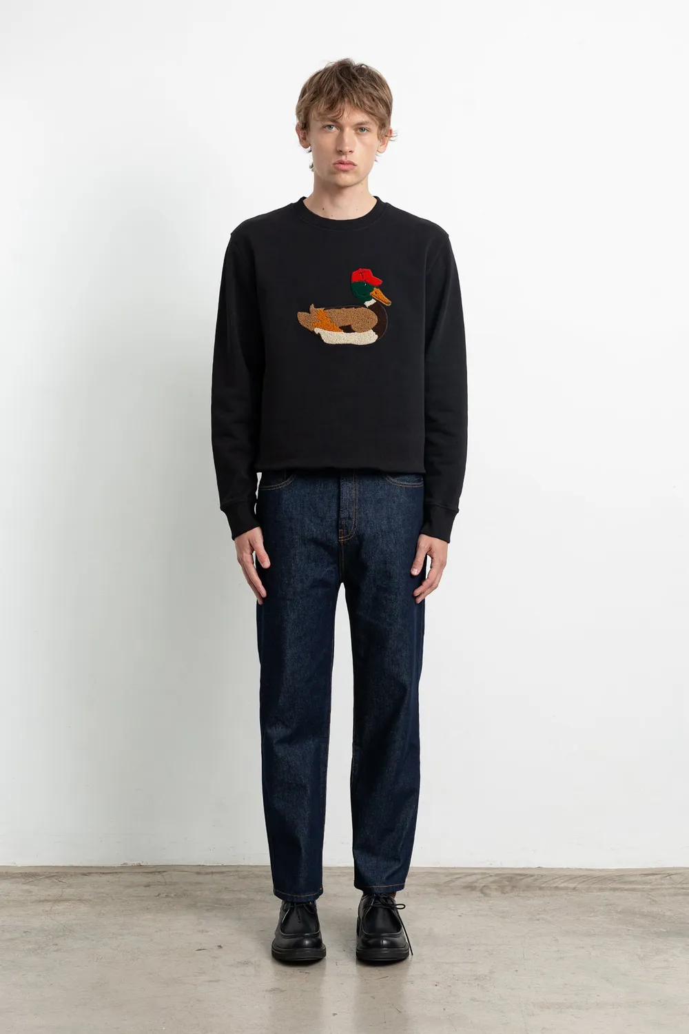 Edmmond Studios Duck Hunt sweat noir chenille 450g