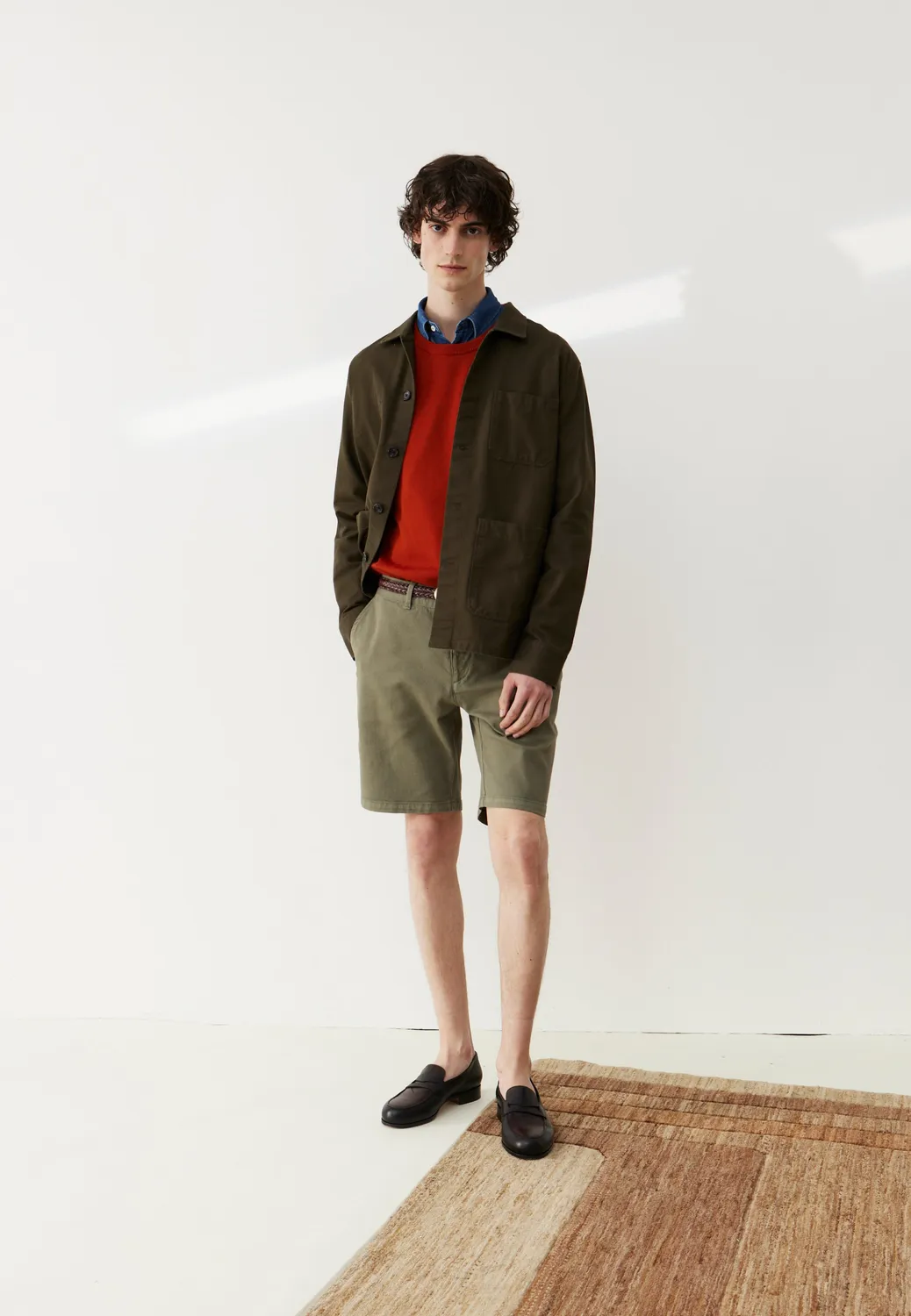 Loom short classique bermuda coton bio