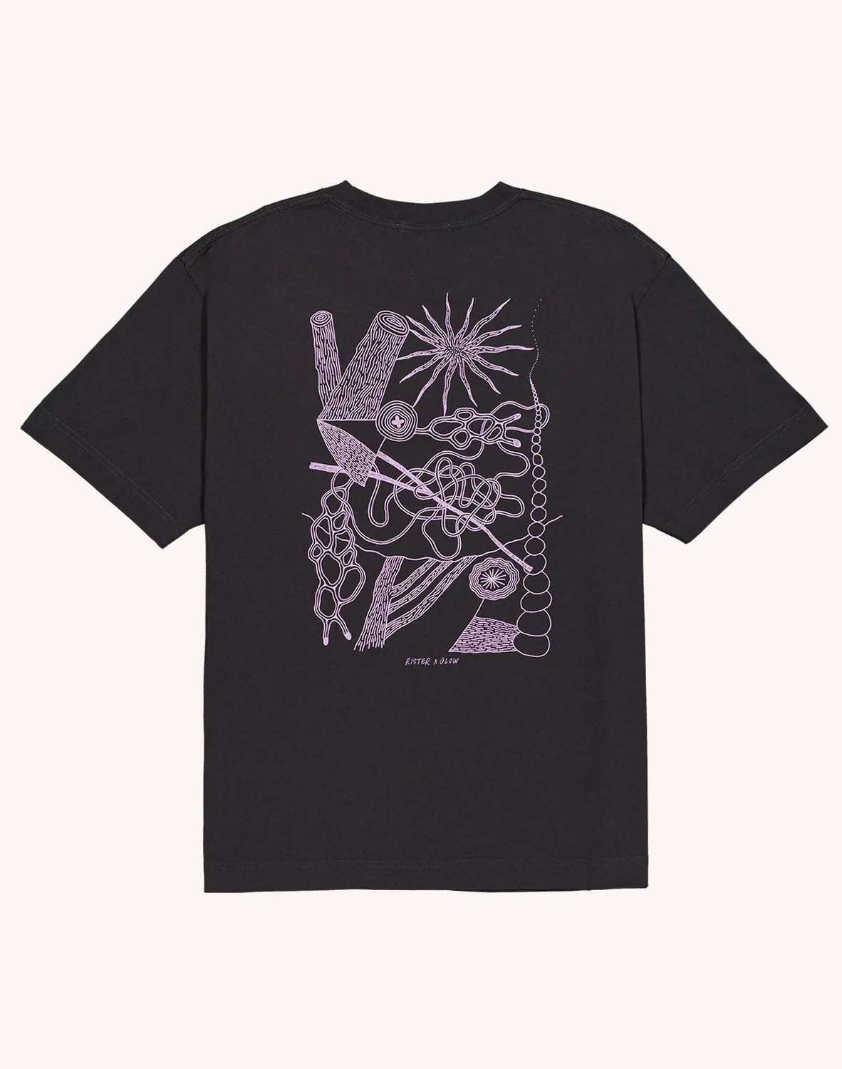 OLOW Interconnexion t-shirt homme noir carbone