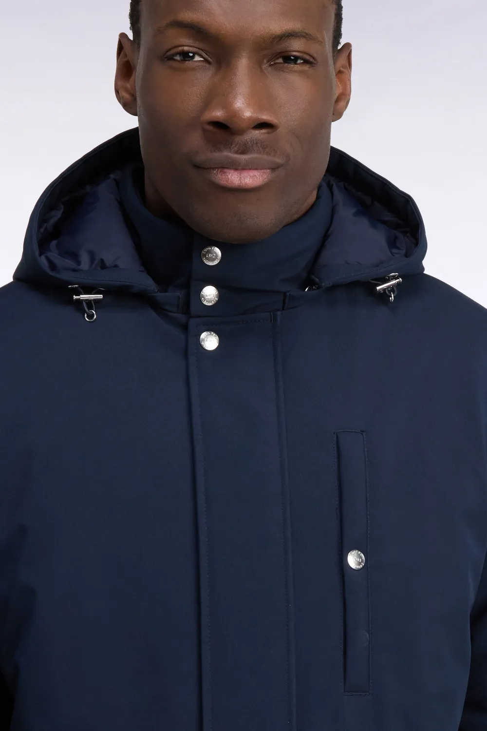 Eden Park Club Classique H26PAMPA0001 parka nylon marine