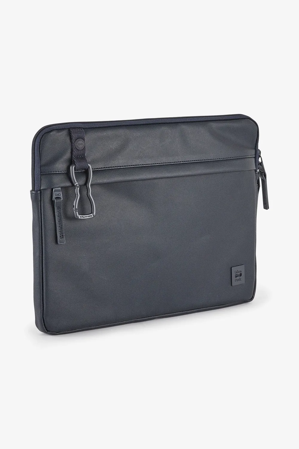 Eden Park pochette homme bleu foncé iPad rembourrée