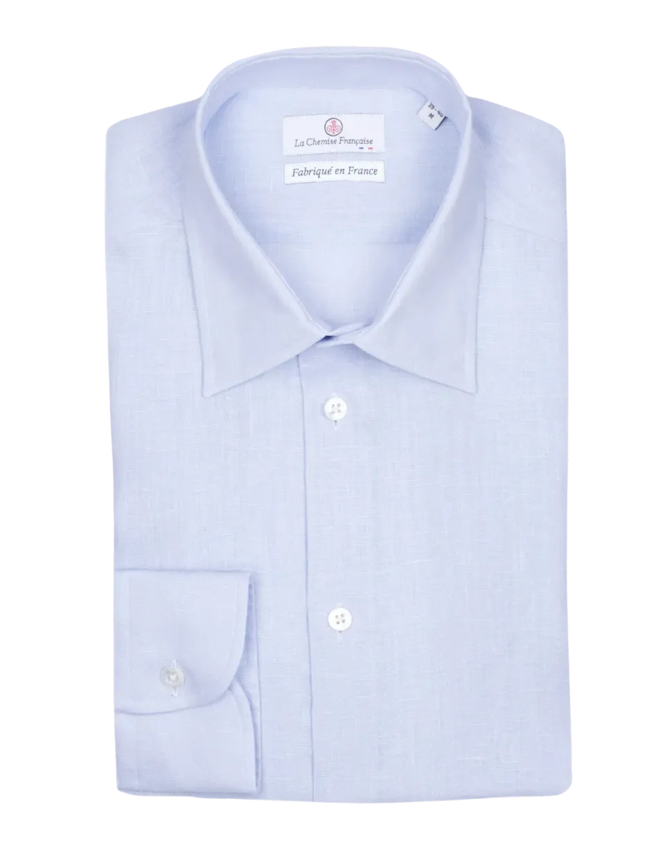 La Chemise Française Lin Normand Bleu Ciel chemisier femme lin