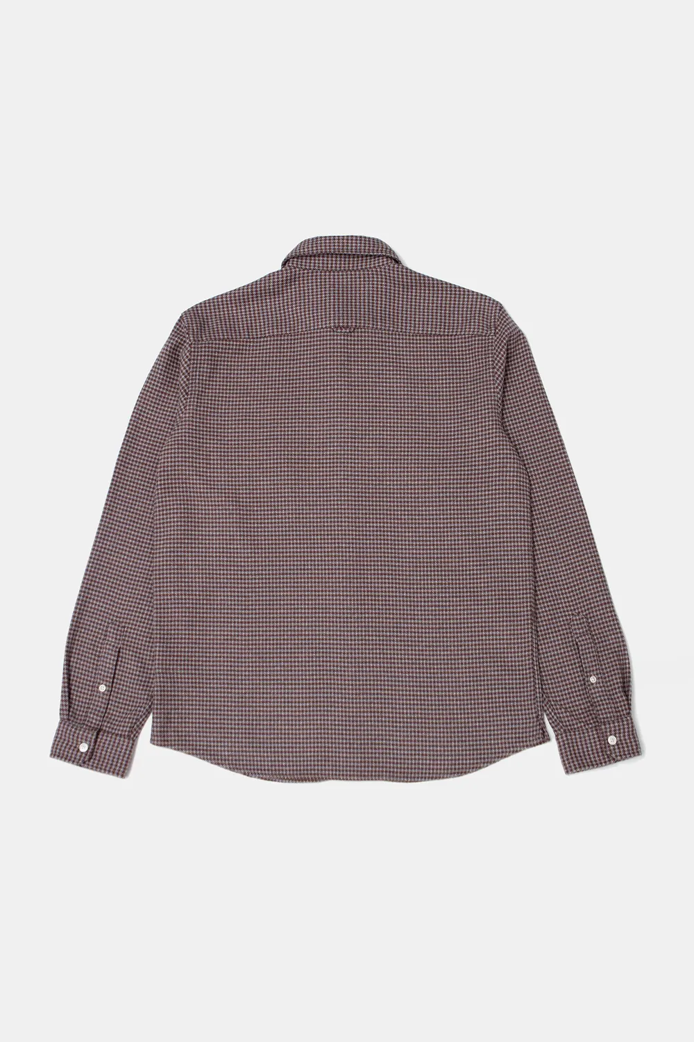 Edmmond Studios Glint Shirt chemise chocolat carreaux