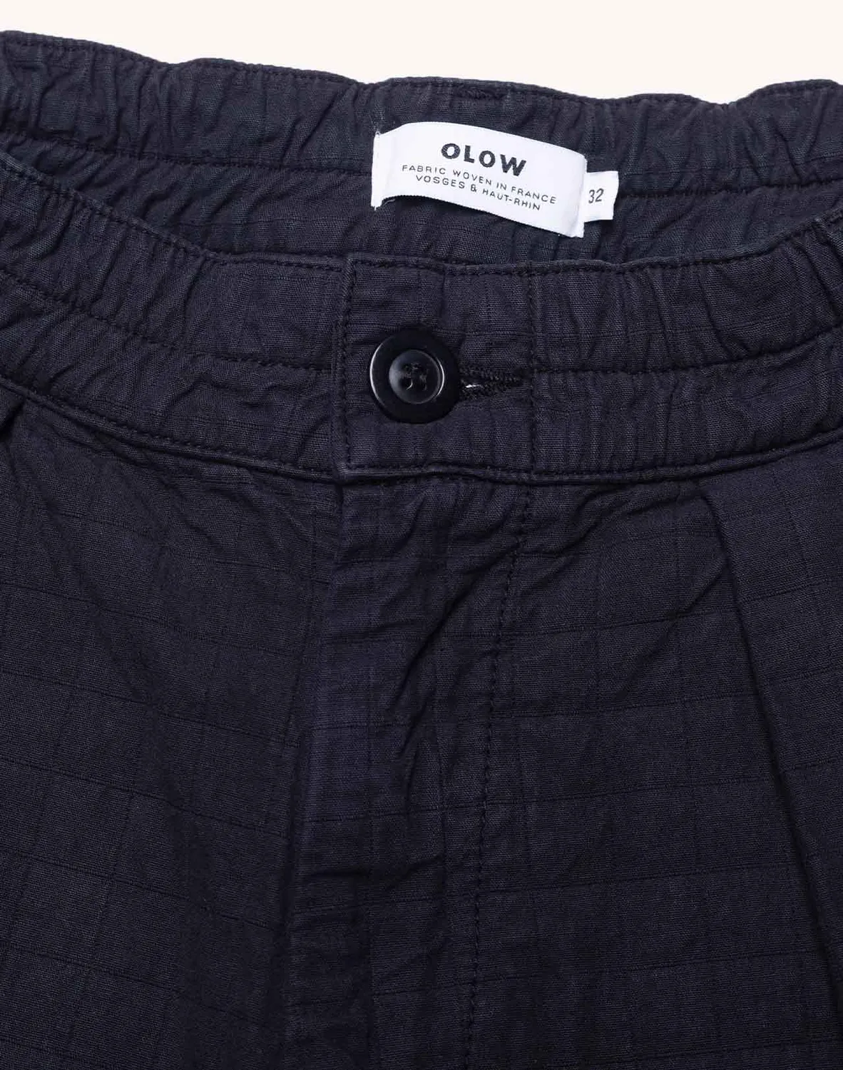 OLOW Cargeot pantalon carreaux matelassé