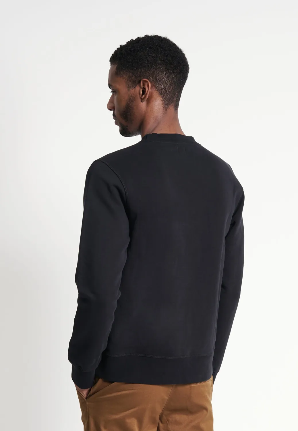 Loom sweat génération 1 sweat coton noir French Terry