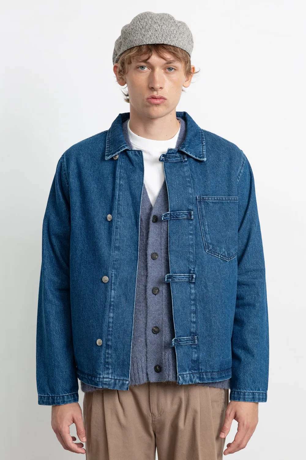 Edmmond Studios Avail veste en jean stone wash