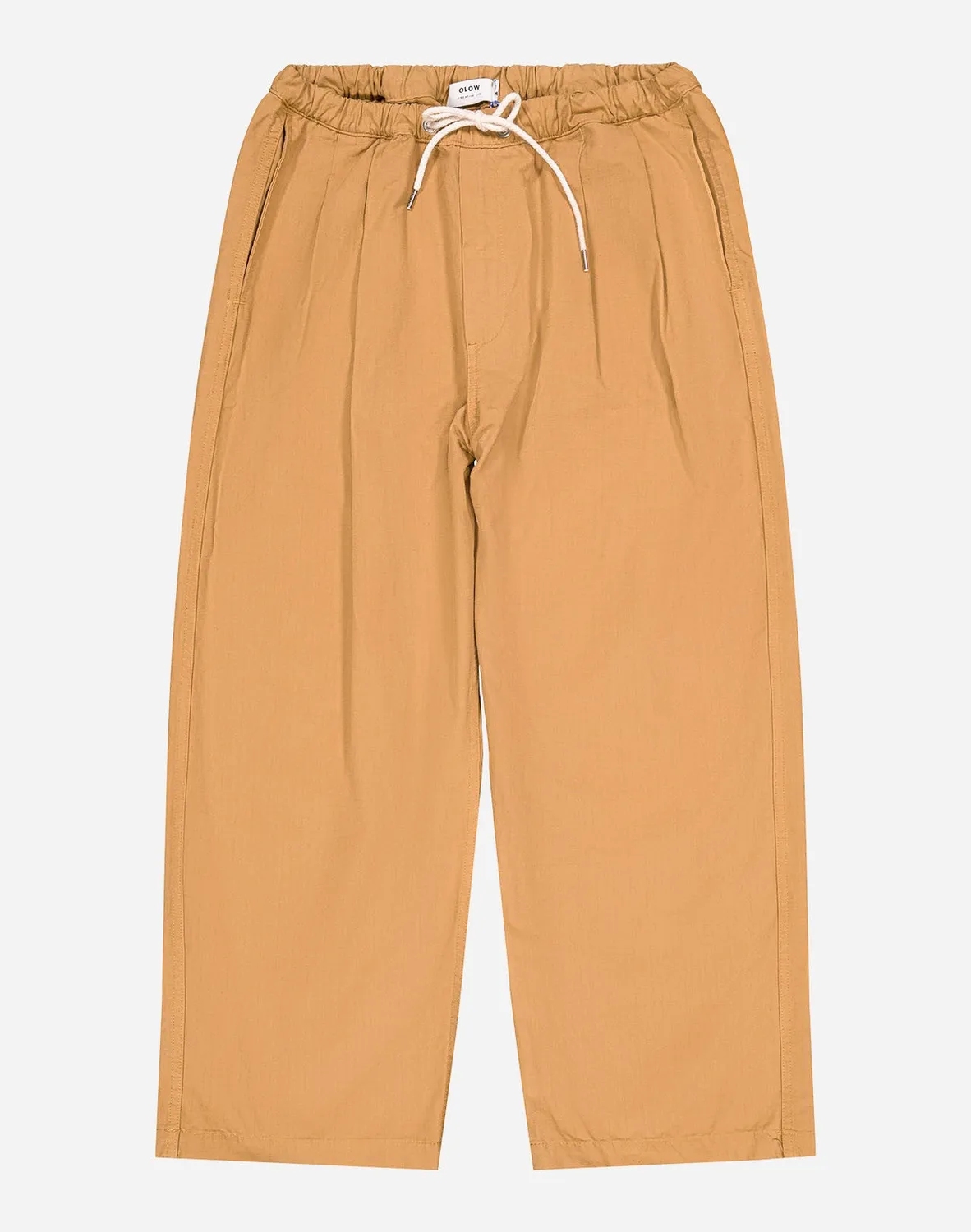 OLOW Bruce pantalon camel coton bio