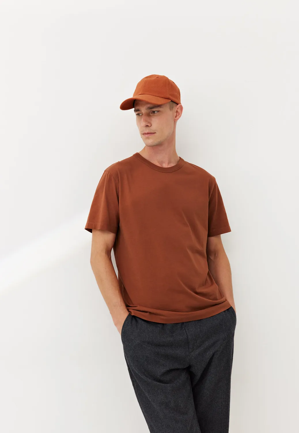 Loom t-shirt classique tee-shirt coton bio blanc