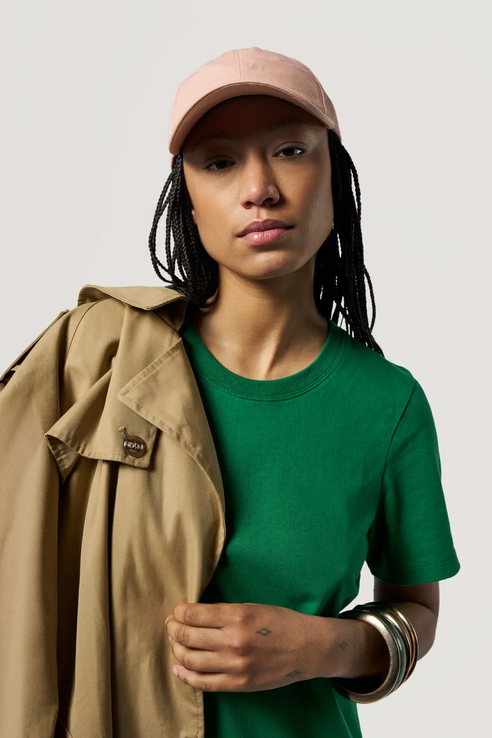 Loom la casquette baseball coton bio beige