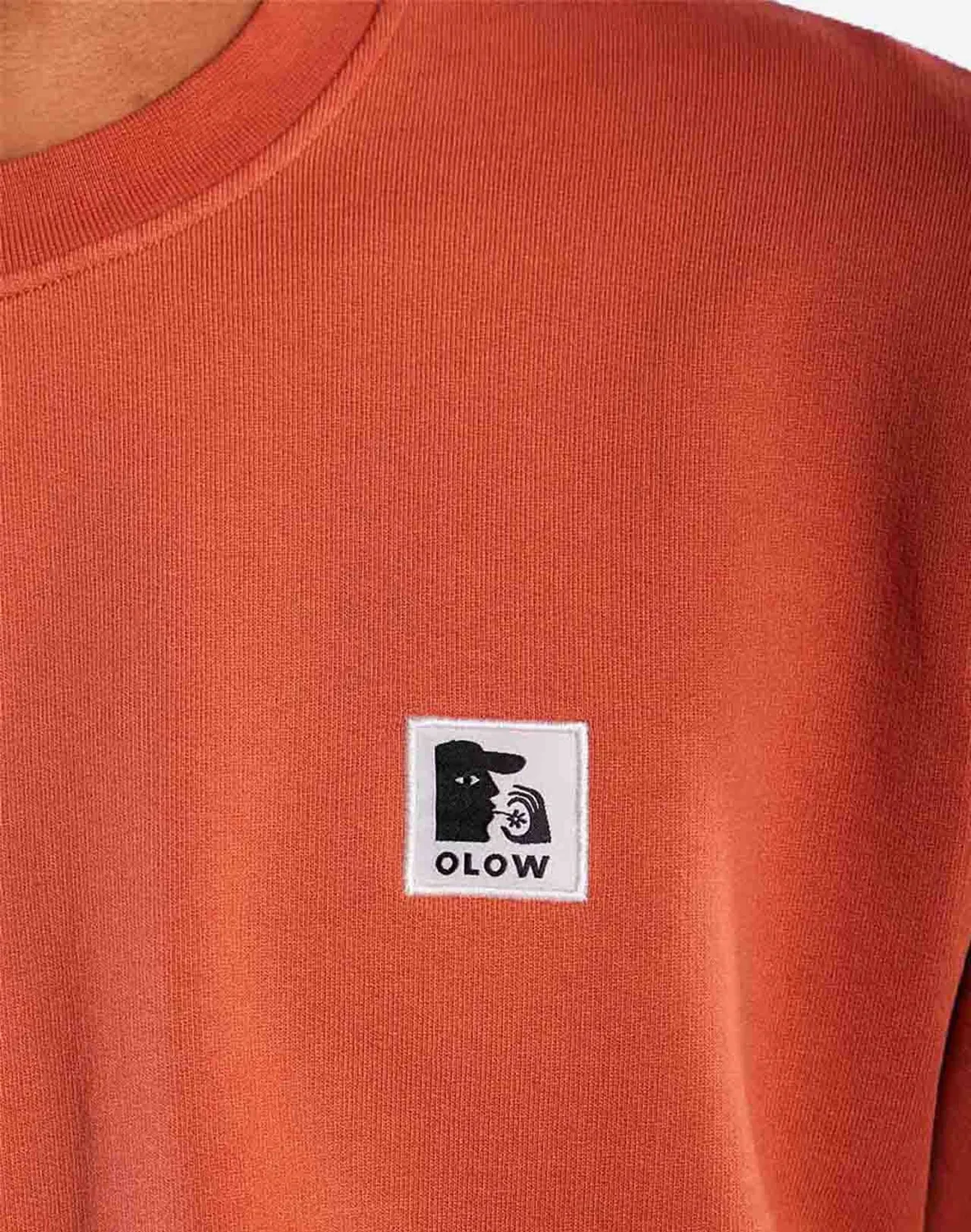 OLOW Carpi sweat coton bio mandarine