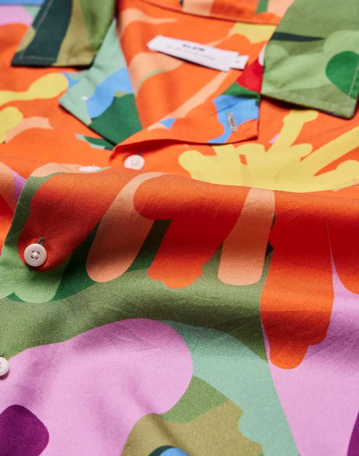 OLOW Aloha Wildflowers chemisette multicolore en tencel