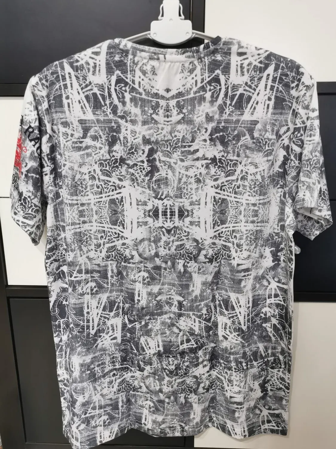 Subliminal Mode BX114 t-shirt tête de mort vert biker