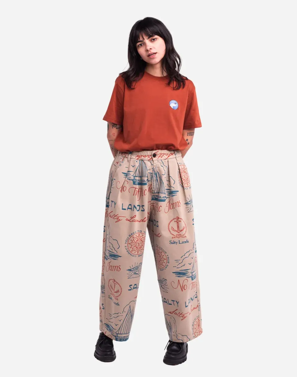 Olow Cargeot Urville pantalon beige serge coton